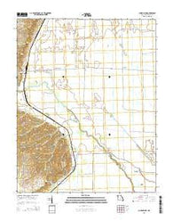 Clines Island Missouri Current topographic map, 1:24000 scale, 7.5 X 7.5 Minute, Year 2015
