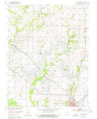 Clinton North Missouri Historical topographic map, 1:24000 scale, 7.5 X 7.5 Minute, Year 1953