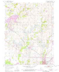 Clinton North Missouri Historical topographic map, 1:24000 scale, 7.5 X 7.5 Minute, Year 1953