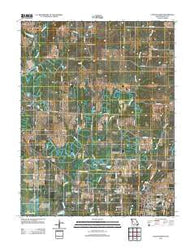 Clinton North Missouri Historical topographic map, 1:24000 scale, 7.5 X 7.5 Minute, Year 2011
