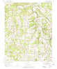 Cliquot Missouri Historical topographic map, 1:24000 scale, 7.5 X 7.5 Minute, Year 1950
