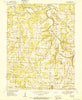 Cliquot Missouri Historical topographic map, 1:24000 scale, 7.5 X 7.5 Minute, Year 1951
