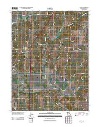 Coffey Missouri Historical topographic map, 1:24000 scale, 7.5 X 7.5 Minute, Year 2011