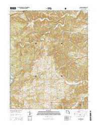 Coffman Missouri Current topographic map, 1:24000 scale, 7.5 X 7.5 Minute, Year 2015