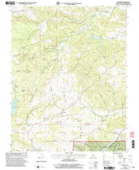 Coffman Missouri Historical topographic map, 1:24000 scale, 7.5 X 7.5 Minute, Year 2002
