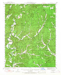 Coldwater Missouri Historical topographic map, 1:62500 scale, 15 X 15 Minute, Year 1949