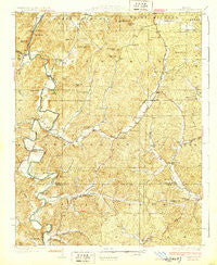 Coldwater Missouri Historical topographic map, 1:62500 scale, 15 X 15 Minute, Year 1930
