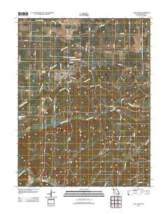Cole Camp Missouri Historical topographic map, 1:24000 scale, 7.5 X 7.5 Minute, Year 2011