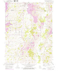 College Mound Missouri Historical topographic map, 1:24000 scale, 7.5 X 7.5 Minute, Year 1953