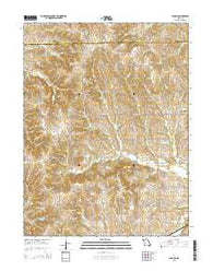Coloma Missouri Current topographic map, 1:24000 scale, 7.5 X 7.5 Minute, Year 2015