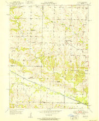Colony Missouri Historical topographic map, 1:24000 scale, 7.5 X 7.5 Minute, Year 1951