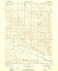 Colony Missouri Historical topographic map, 1:24000 scale, 7.5 X 7.5 Minute, Year 1951