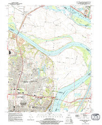 Columbia Bottom Missouri Historical topographic map, 1:24000 scale, 7.5 X 7.5 Minute, Year 1994