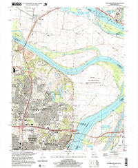 Columbia Bottom Missouri Historical topographic map, 1:24000 scale, 7.5 X 7.5 Minute, Year 1998