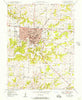Columbia Missouri Historical topographic map, 1:24000 scale, 7.5 X 7.5 Minute, Year 1948