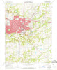 Columbia Missouri Historical topographic map, 1:24000 scale, 7.5 X 7.5 Minute, Year 1967