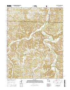 Competition Missouri Current topographic map, 1:24000 scale, 7.5 X 7.5 Minute, Year 2015