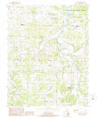 Competition Missouri Historical topographic map, 1:24000 scale, 7.5 X 7.5 Minute, Year 1987