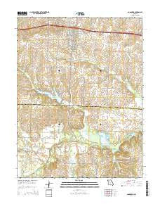 Concordia Missouri Current topographic map, 1:24000 scale, 7.5 X 7.5 Minute, Year 2014