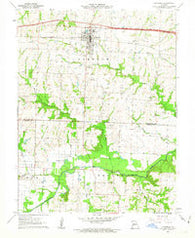 Concordia Missouri Historical topographic map, 1:24000 scale, 7.5 X 7.5 Minute, Year 1962