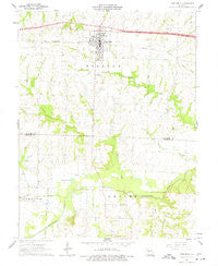Concordia Missouri Historical topographic map, 1:24000 scale, 7.5 X 7.5 Minute, Year 1962
