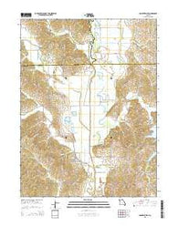 Connelsville Missouri Current topographic map, 1:24000 scale, 7.5 X 7.5 Minute, Year 2015