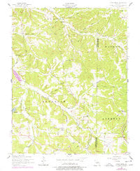 Conns Creek Missouri Historical topographic map, 1:24000 scale, 7.5 X 7.5 Minute, Year 1954