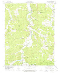 Cook Station Missouri Historical topographic map, 1:24000 scale, 7.5 X 7.5 Minute, Year 1978