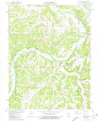 Cooper Hill Missouri Historical topographic map, 1:24000 scale, 7.5 X 7.5 Minute, Year 1981