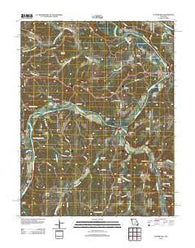 Cooper Hill Missouri Historical topographic map, 1:24000 scale, 7.5 X 7.5 Minute, Year 2012