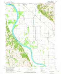 Corning Missouri Historical topographic map, 1:24000 scale, 7.5 X 7.5 Minute, Year 1966