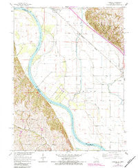 Corning Missouri Historical topographic map, 1:24000 scale, 7.5 X 7.5 Minute, Year 1966