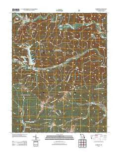 Corridon Missouri Historical topographic map, 1:24000 scale, 7.5 X 7.5 Minute, Year 2011