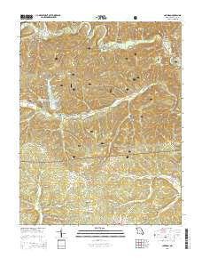 Corridon Missouri Current topographic map, 1:24000 scale, 7.5 X 7.5 Minute, Year 2015