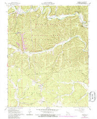 Corridon Missouri Historical topographic map, 1:24000 scale, 7.5 X 7.5 Minute, Year 1967