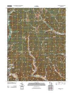 Corridon SE Missouri Historical topographic map, 1:24000 scale, 7.5 X 7.5 Minute, Year 2011