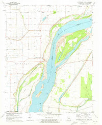 Cottonwood Point Missouri Historical topographic map, 1:24000 scale, 7.5 X 7.5 Minute, Year 1971