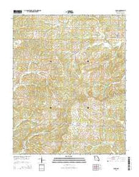Couch Missouri Current topographic map, 1:24000 scale, 7.5 X 7.5 Minute, Year 2015