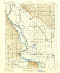 Craig Missouri Historical topographic map, 1:62500 scale, 15 X 15 Minute, Year 1920
