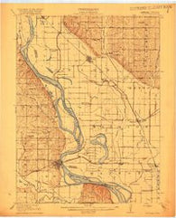 Craig Missouri Historical topographic map, 1:62500 scale, 15 X 15 Minute, Year 1920