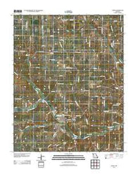 Crane Missouri Historical topographic map, 1:24000 scale, 7.5 X 7.5 Minute, Year 2012