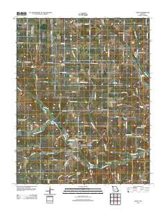 Crane Missouri Historical topographic map, 1:24000 scale, 7.5 X 7.5 Minute, Year 2012