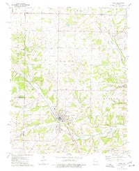 Crane Missouri Historical topographic map, 1:24000 scale, 7.5 X 7.5 Minute, Year 1974