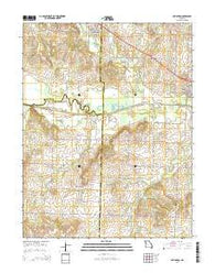 Creighton Missouri Current topographic map, 1:24000 scale, 7.5 X 7.5 Minute, Year 2014