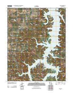 Crisp Missouri Historical topographic map, 1:24000 scale, 7.5 X 7.5 Minute, Year 2011