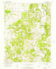 Crisp Missouri Historical topographic map, 1:24000 scale, 7.5 X 7.5 Minute, Year 1956
