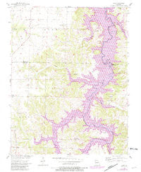 Crisp Missouri Historical topographic map, 1:24000 scale, 7.5 X 7.5 Minute, Year 1956