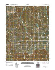 Crockerville Missouri Historical topographic map, 1:24000 scale, 7.5 X 7.5 Minute, Year 2011