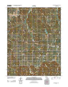 Crockerville Missouri Historical topographic map, 1:24000 scale, 7.5 X 7.5 Minute, Year 2011