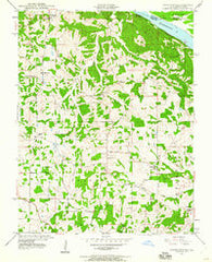 Crosstown Missouri Historical topographic map, 1:24000 scale, 7.5 X 7.5 Minute, Year 1947